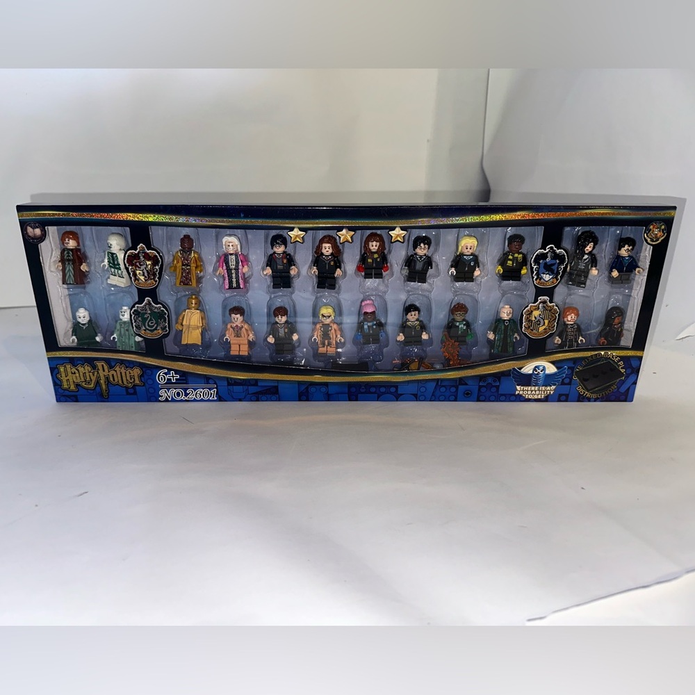 Harry Potter Action Figures + Accessories Building Blocks Brick 24+ Mini Figure - Picture 1 of 7